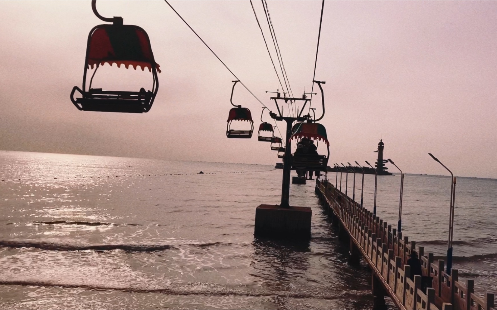 【秦皇岛旅行】仙螺岛|网红跨海索道有没有戳中你的心?