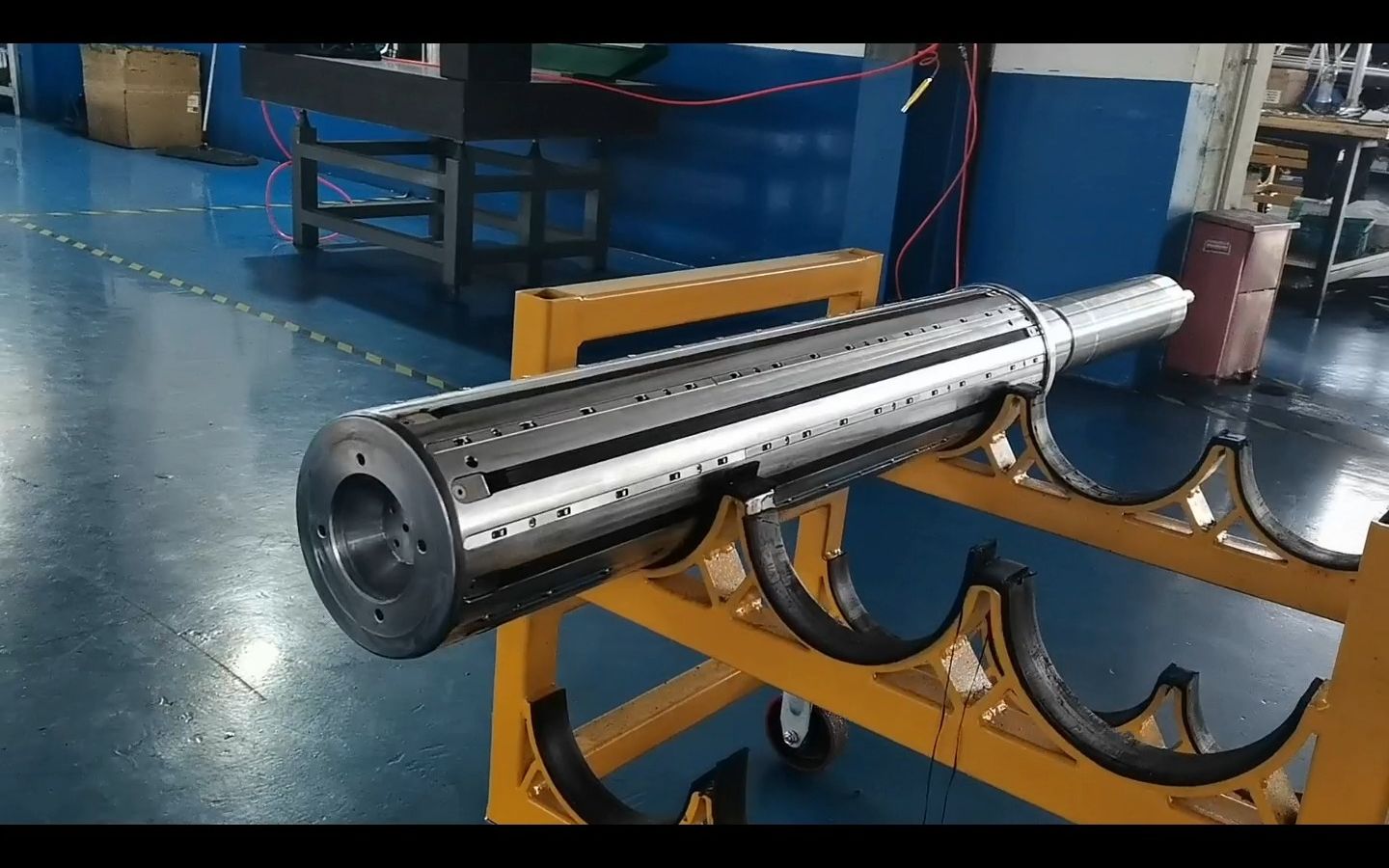 悬臂式气胀轴通键导轮方便安装