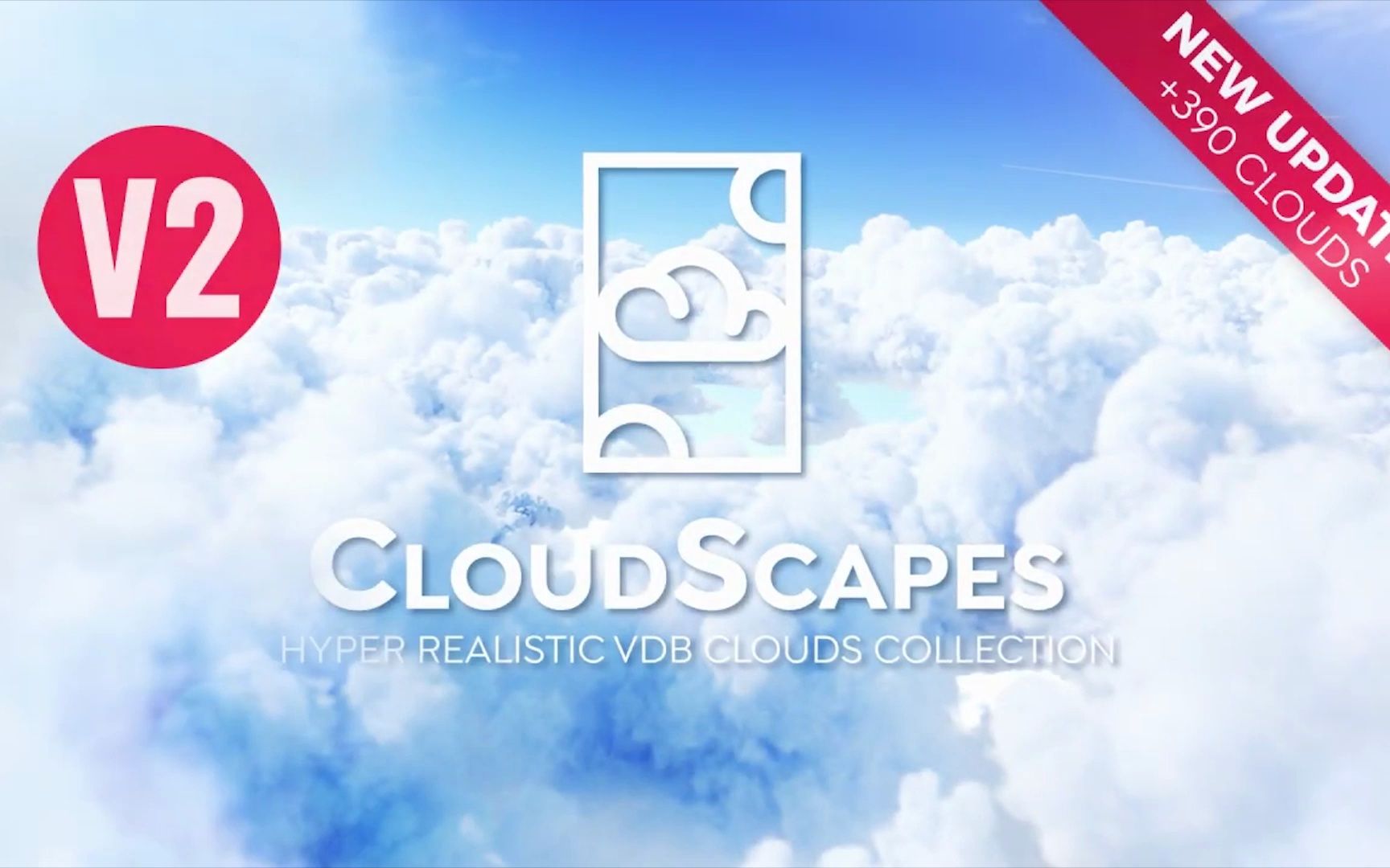 逼真体积云!blender插件 Cloudscapes V2.0 真实体积云VDB烟雾爆炸合集预设库哔哩哔哩bilibili