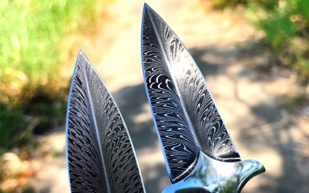 大马士革 羽毛纹_哔哩哔哩_bilibili