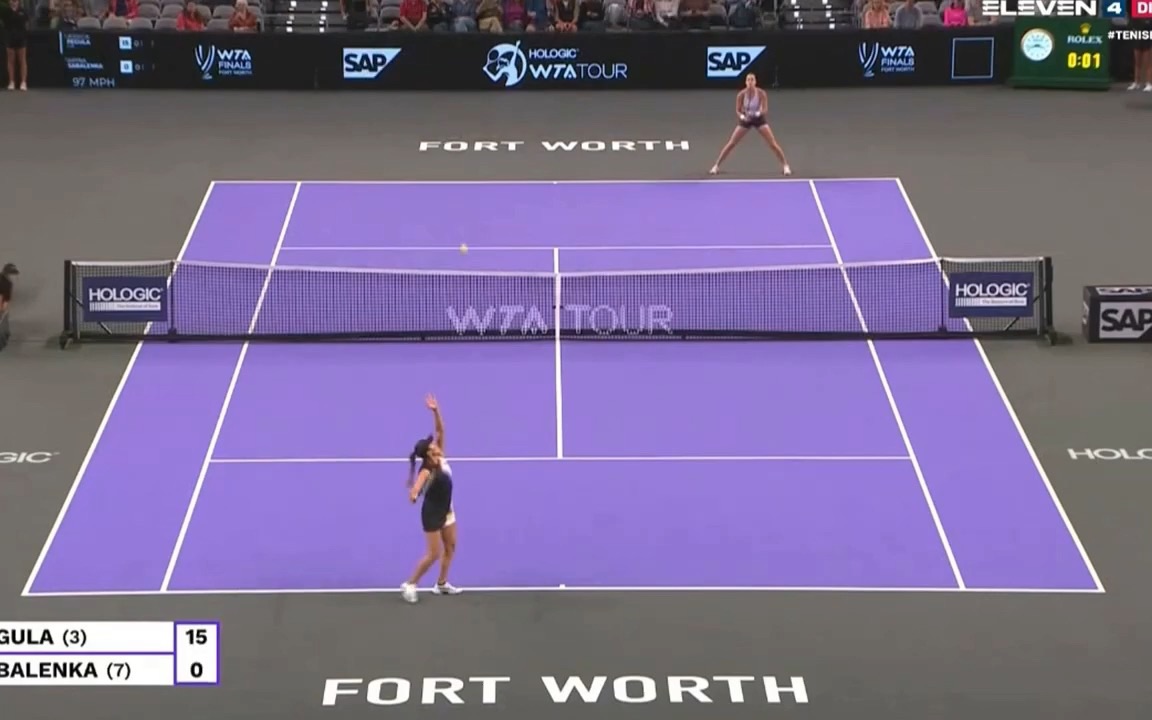 【HL】Aryna 萨巴伦卡 vs Jessica 佩古拉 Fort Worth WTA Finals 2022哔哩哔哩bilibili