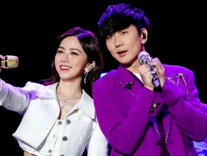 林俊杰 邓紫棋《手心的蔷薇》 超绝完美现场版