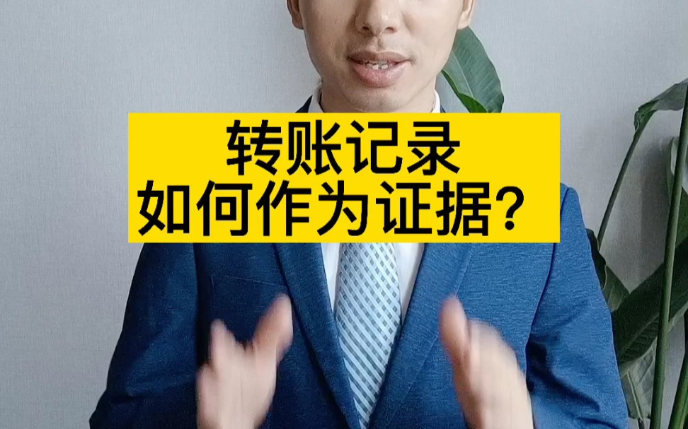 转账记录如何作为证据?哔哩哔哩bilibili