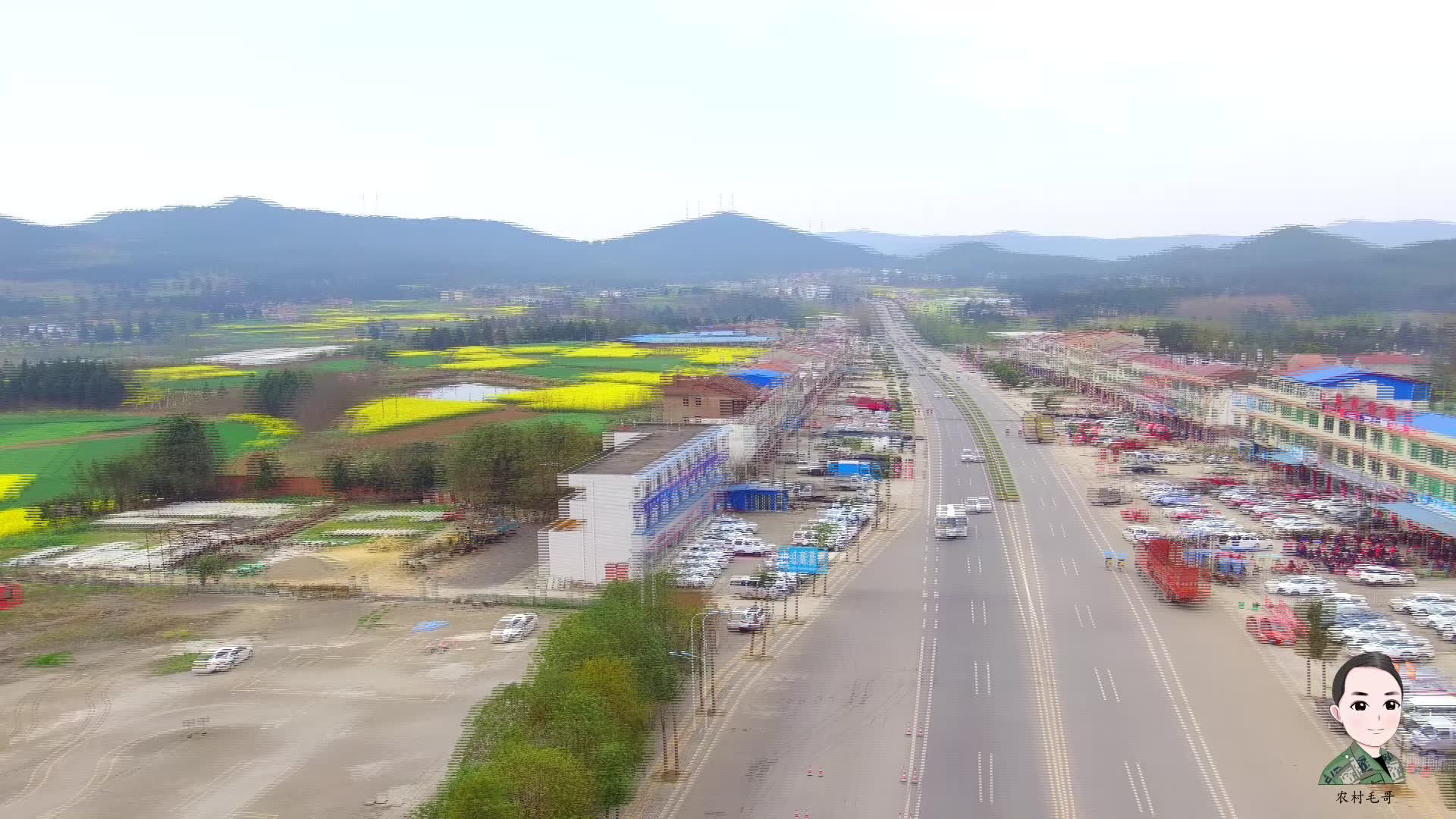 农村航拍绵阳梓潼县长卿镇:大家是否看到自己的家出现在镜头中呢_哔哩