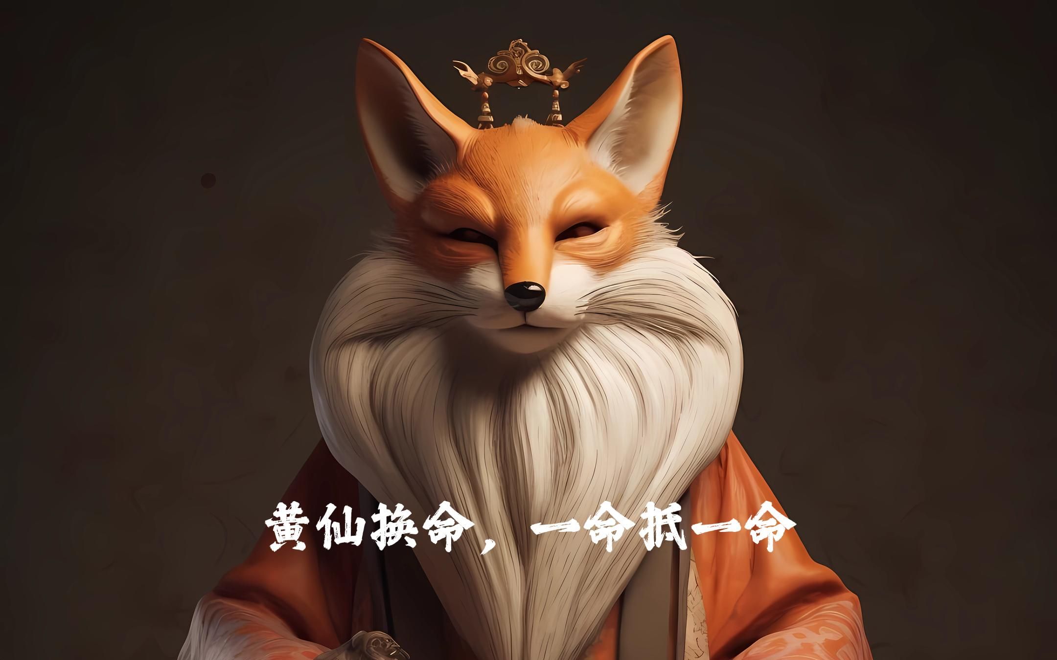 黄仙换命,一命换一命!活人认鬼当干爹!#ai绘画##小说推荐##chatgpt