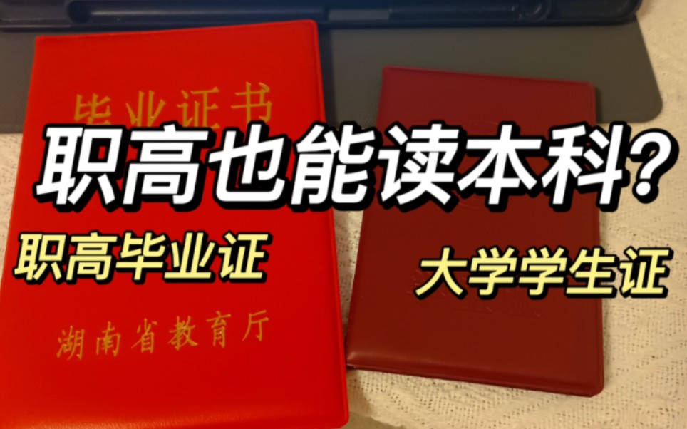 职高也能去读本科吗?读职高这一辈子就毁了吗?哔哩哔哩bilibili