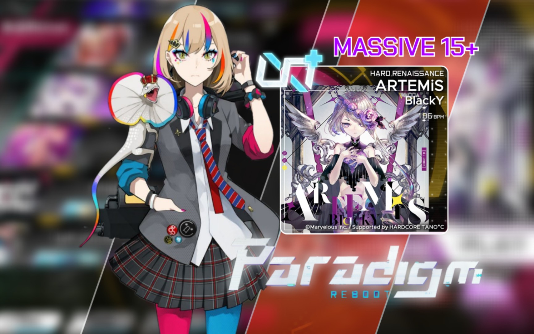 【范式:起源 × wacca】最难推的一集 massive 15  artemis|all