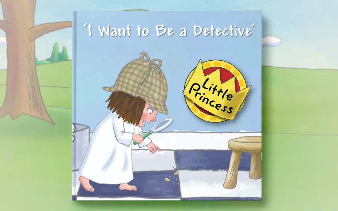 [图][英文经典童书]《我要当侦探!》I Want to Be a Detective