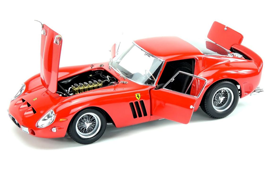 汽车模型京商118法拉利250gto细节展示