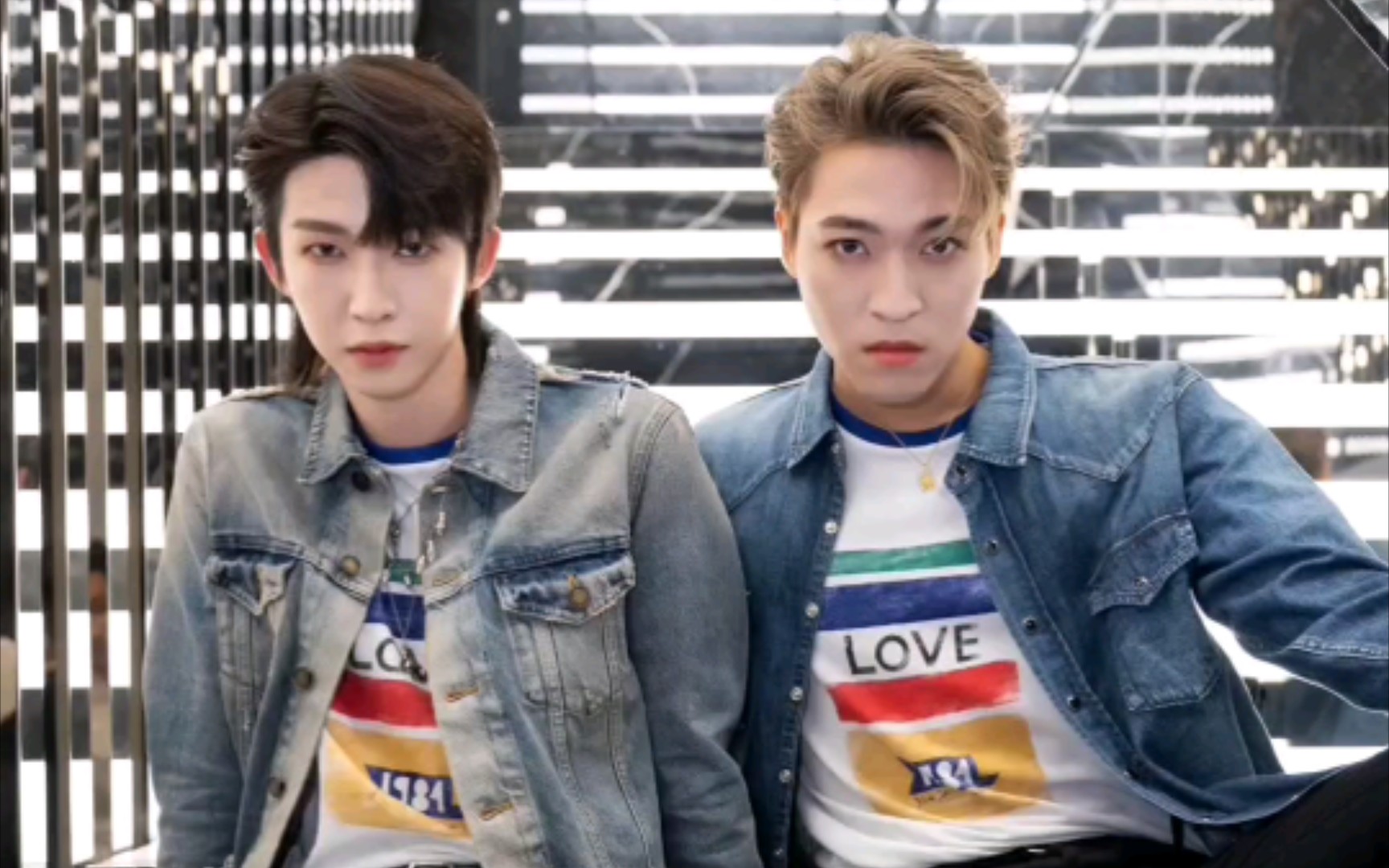 【好多宇】好多宇ysl牛仔服饰合照