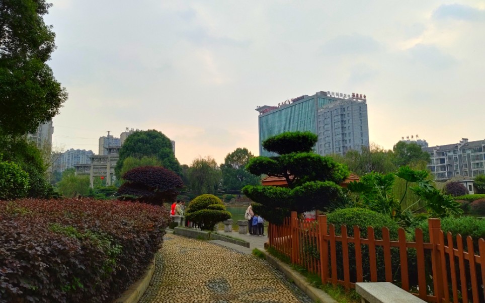 湖南郴州爱莲湖公园,这个典故,你有听说过吗?