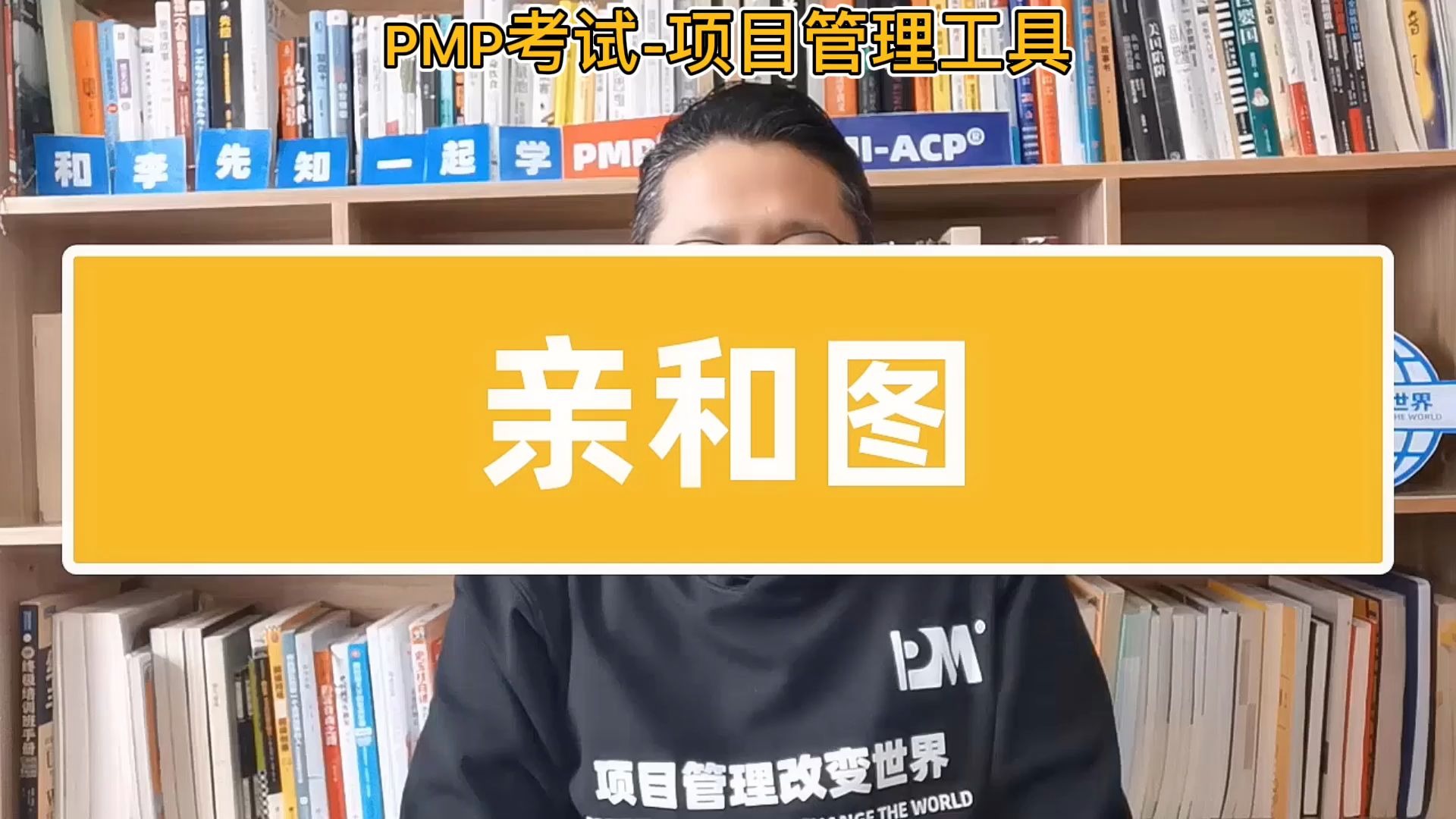 pmp考试项目管理工具亲和图和李先知一起学pmp有字幕
