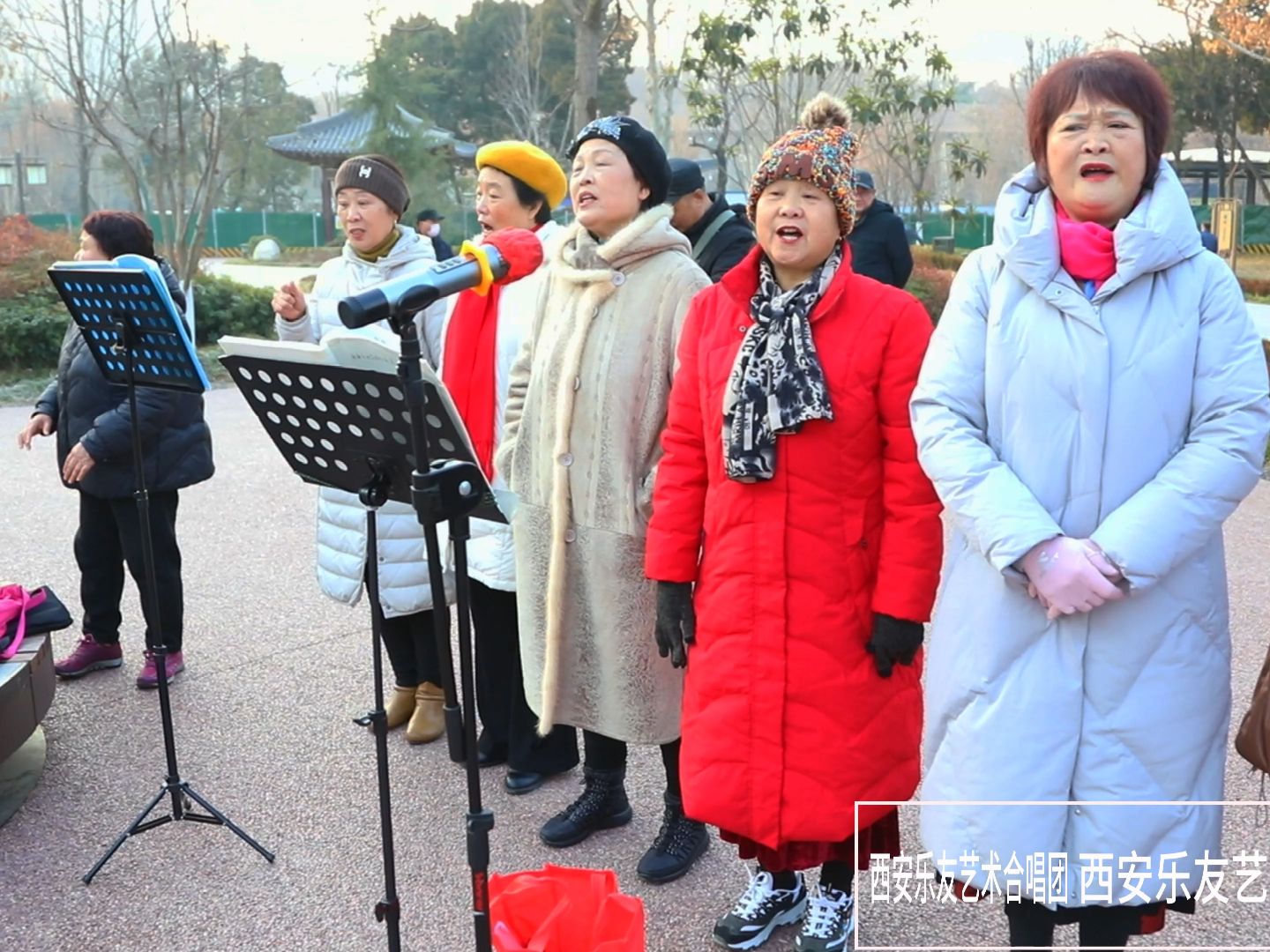 西安乐友艺术合唱团兴庆宫一曲《军人本色》献给英雄的子弟兵!哔哩哔哩bilibili