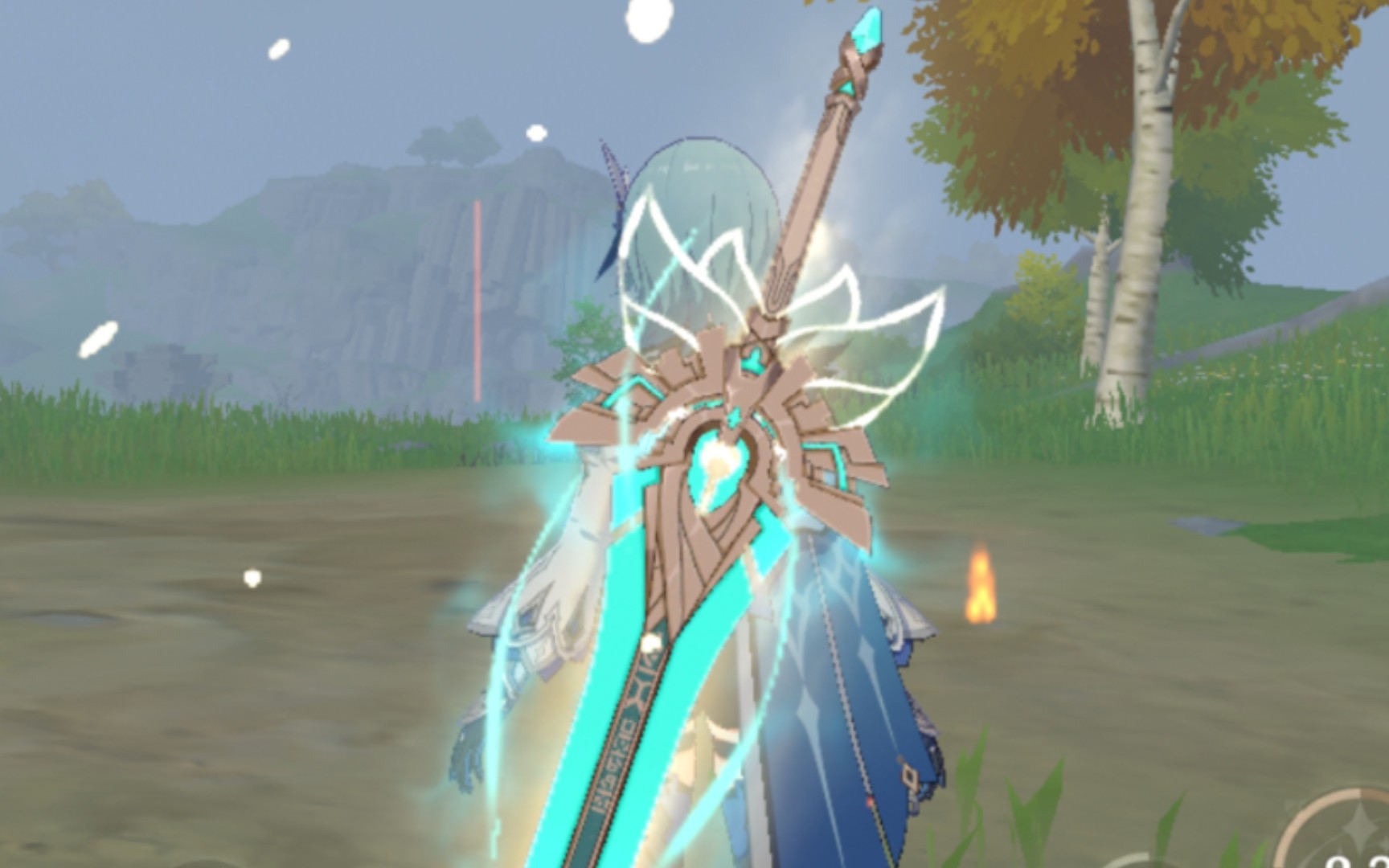 【原神】优菈一命效果下的天空之傲有多帅