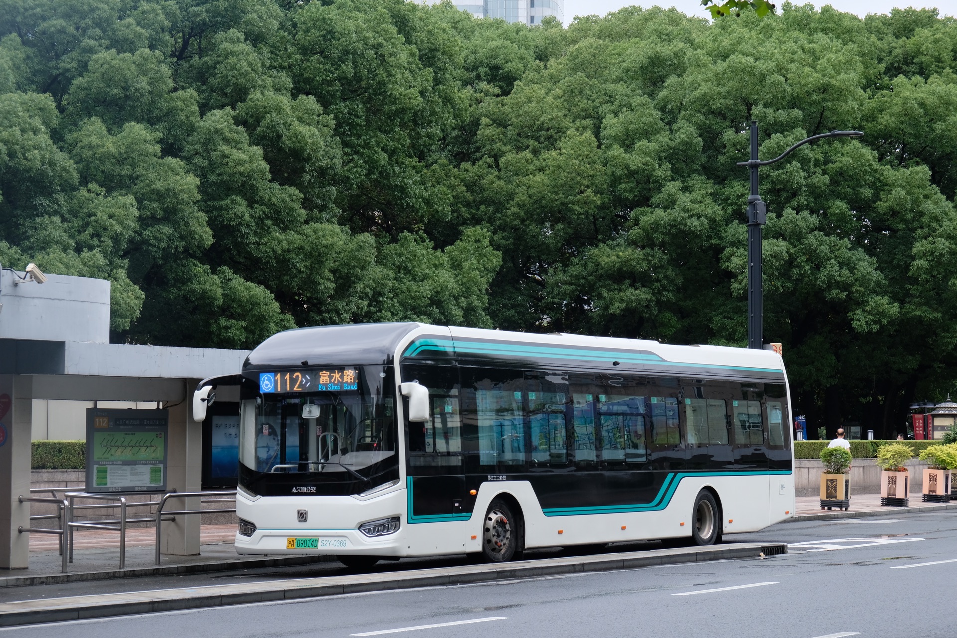 【上海公交42】【堵】112路>人民广场(武胜路)全程pov