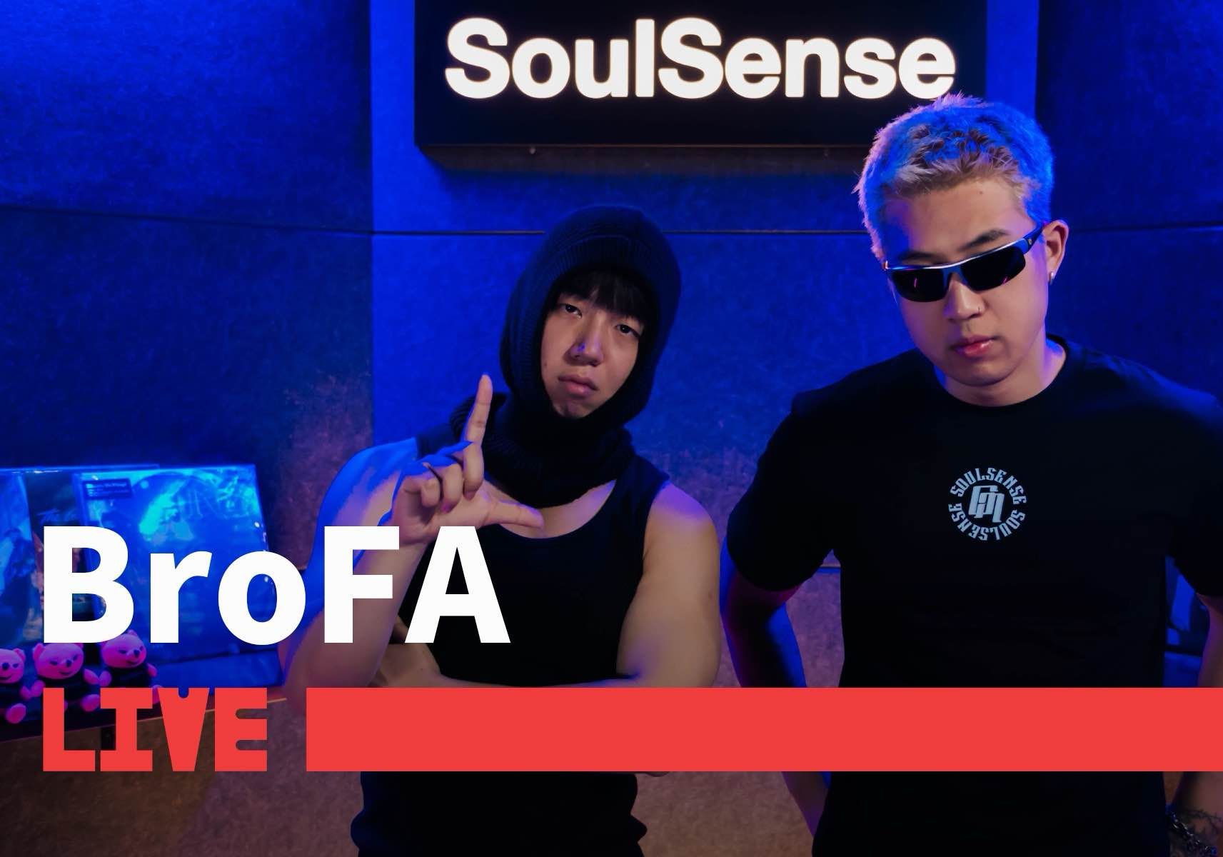 [图]【BroFA】LIVE现场演绎作品《压力杀手》《月兵》| SoulSense TWH  LIVE