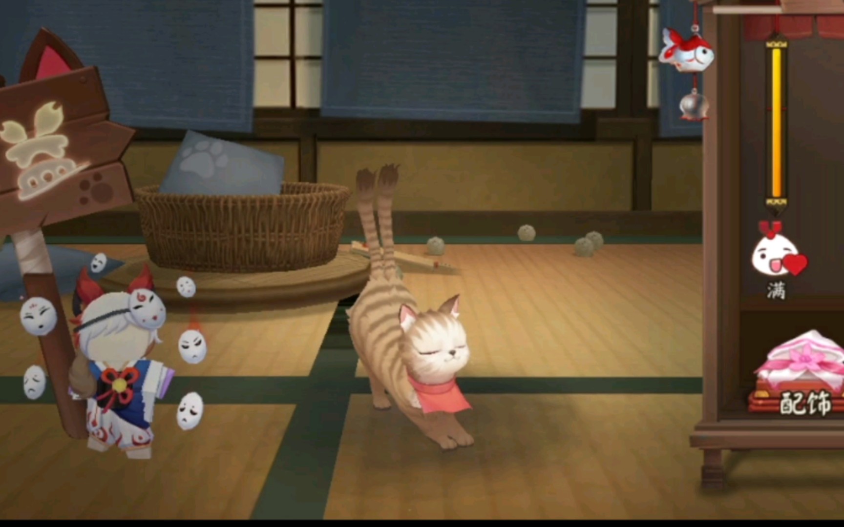 阴阳师-氪金宠物猫猫又石榴