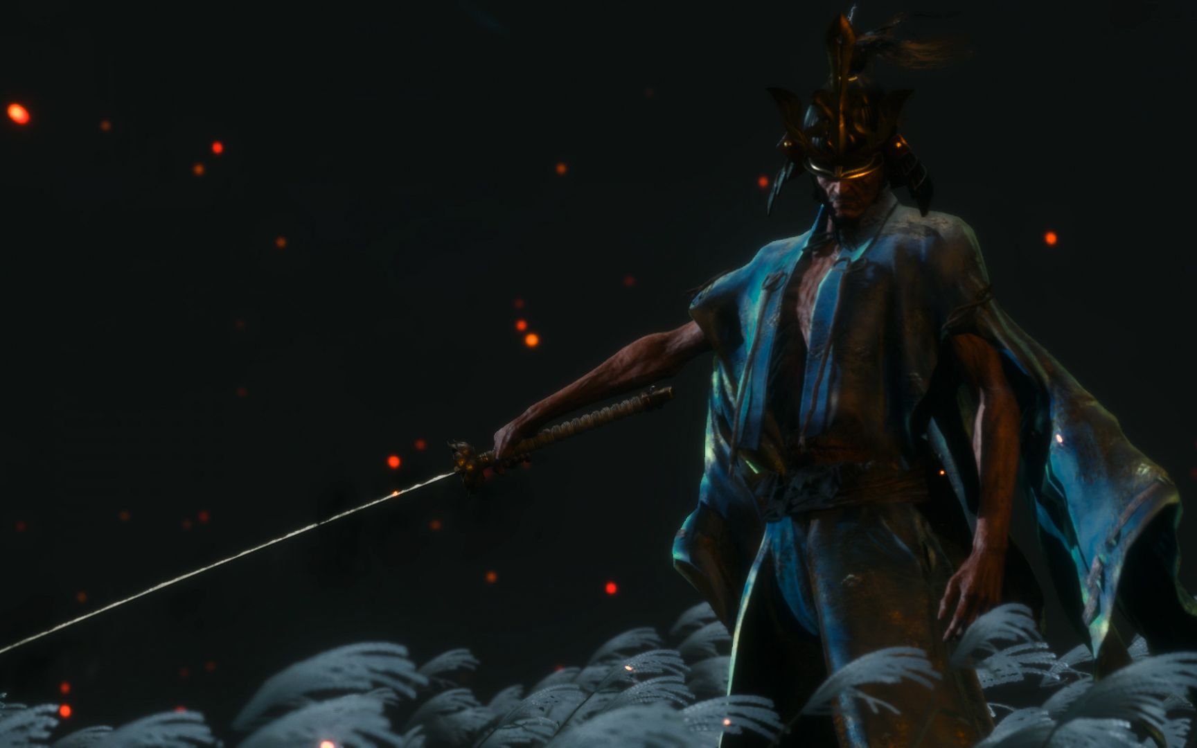 只狼叮叮叮打铁拆招剑圣一心击杀