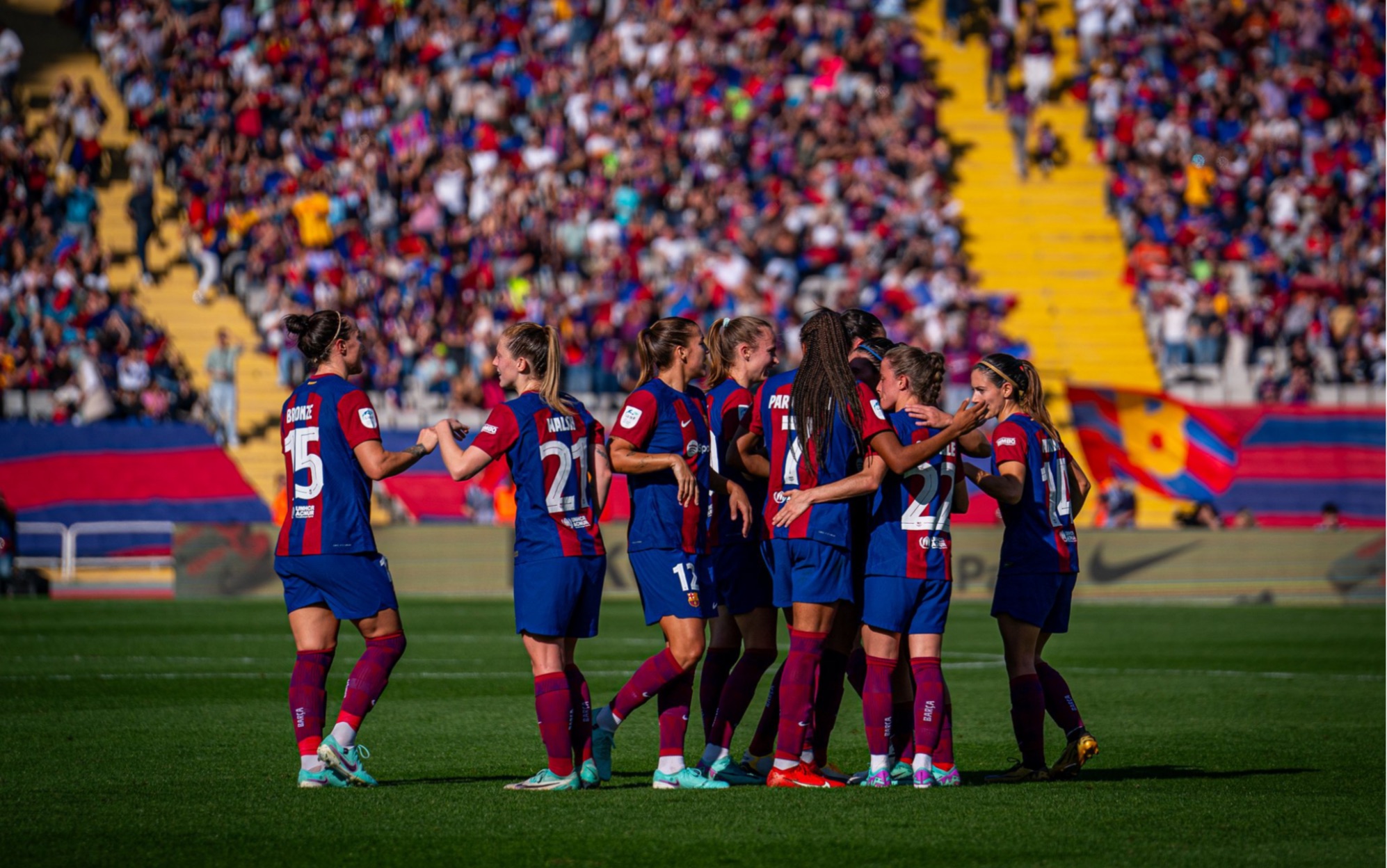 【巴萨女足】比赛96结束后的片段