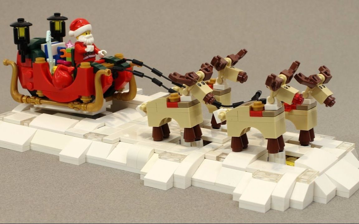 【搬运】jk brickworks的乐高拼搭指南:自动化圣诞老人驾驶麋鹿