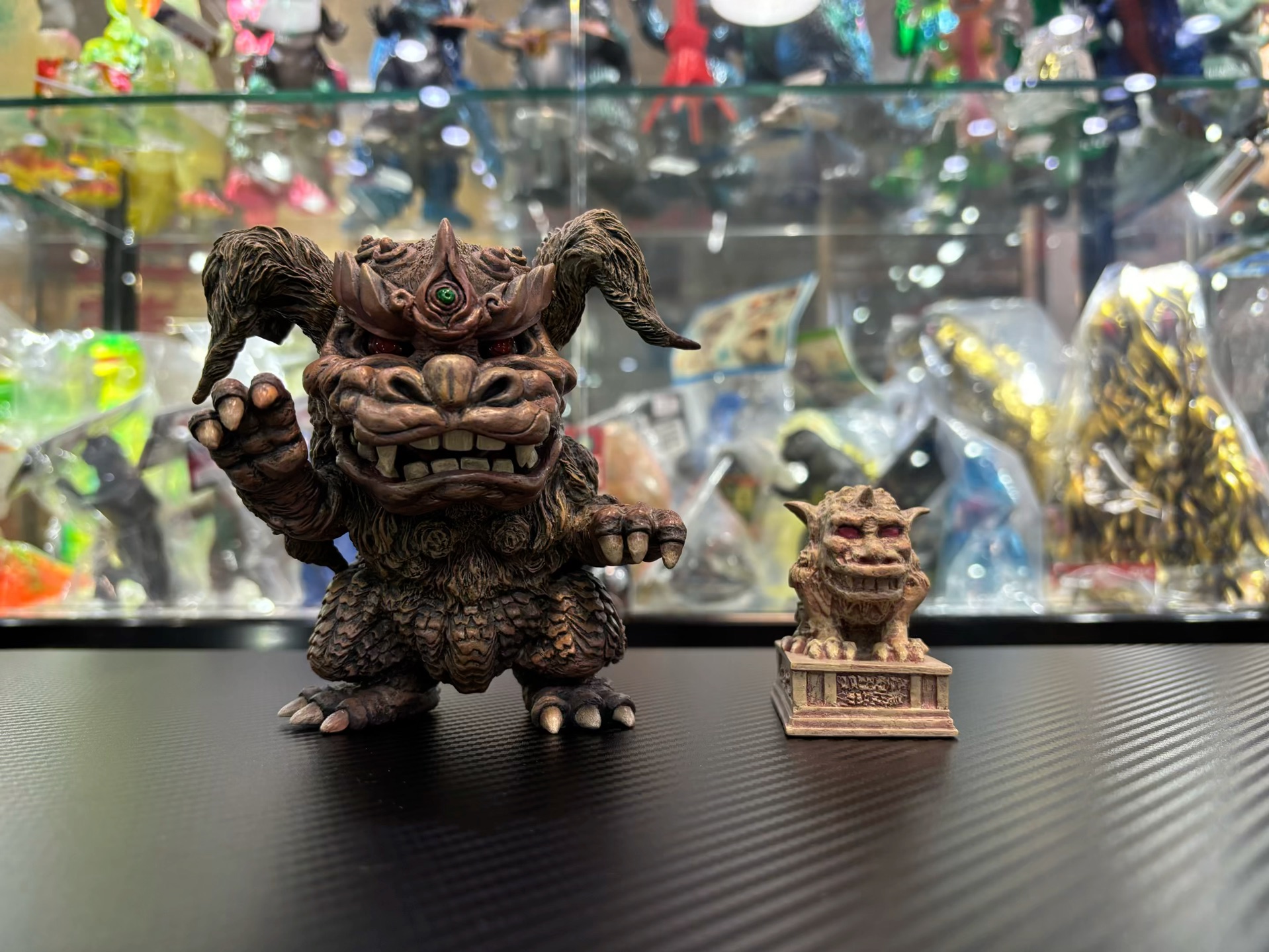 哥斯拉系列 xplus q版 西萨王 限定版 带特典 没有替换耳朵 盒子找不