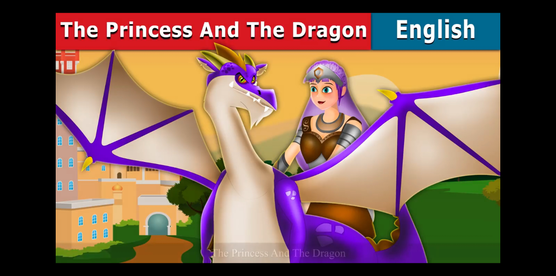 [图]龙与公主（1022 Princess and the Dragon）- 英语童话故事