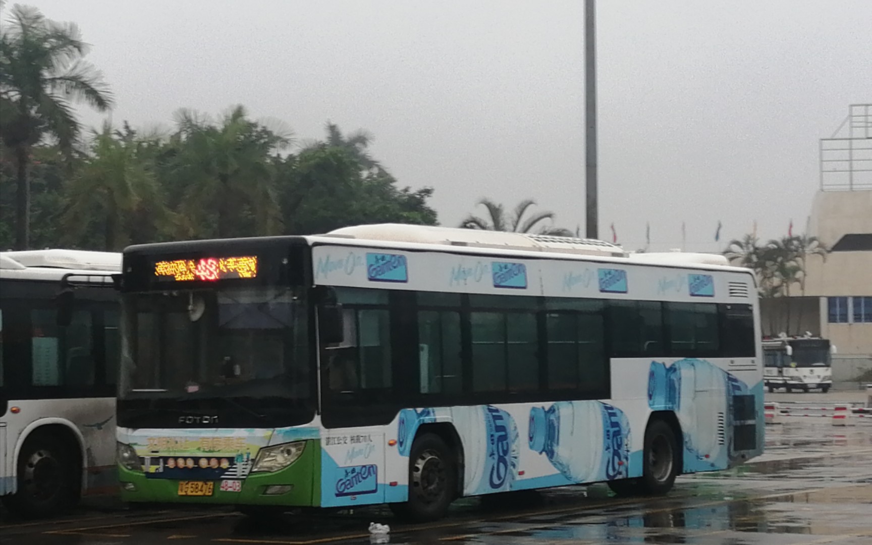 【湛江公交体验#19】北京福田bj6105phevca-7(11k路乘车体验)