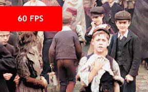 [图]【60 fps/彩色】英国维多利亚时代的劳工—1901年