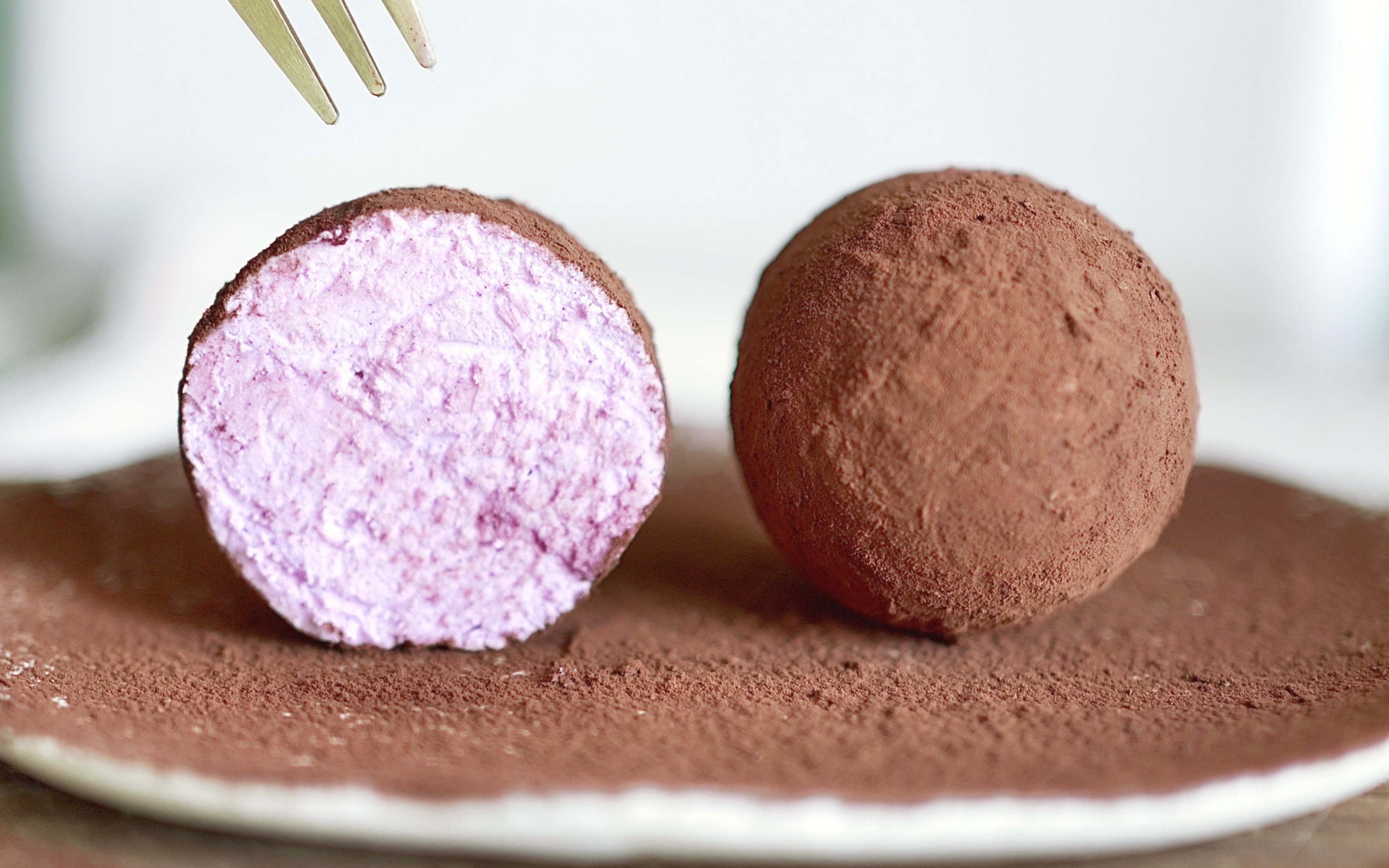 紫薯空气巧克力,热量的美我的泪