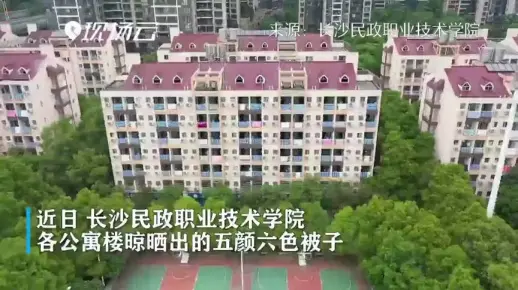 高校暖心“宿管天团”：被子已晒好 等你回学校