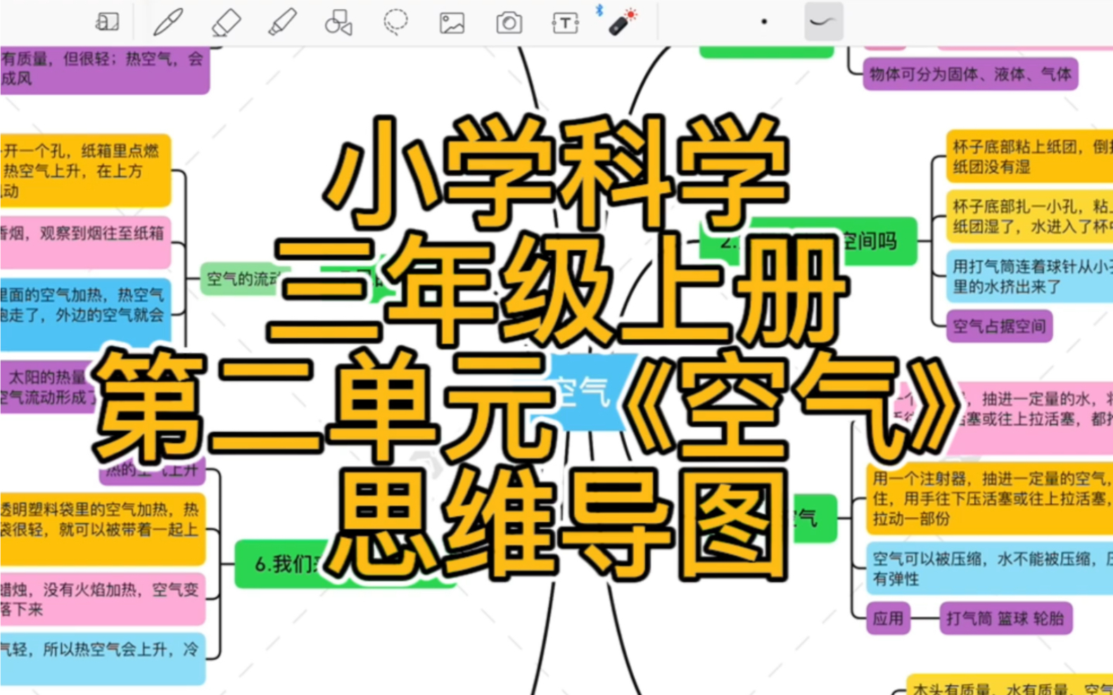 教科版小学科学三年级上册第二单元思维导图哔哩哔哩bilibili