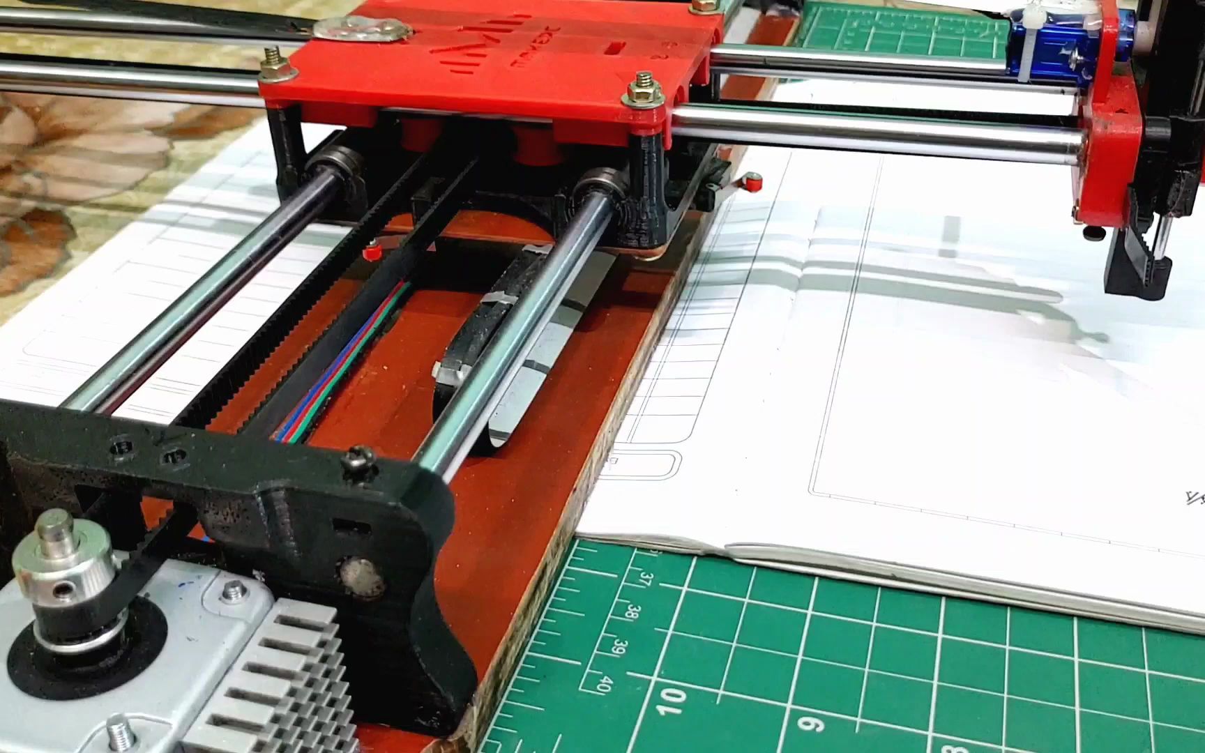 diy数控绘图仪写字机