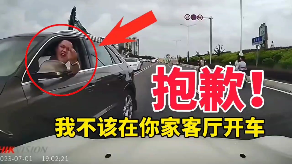 [图]抱歉！我不该在你家客厅开车！