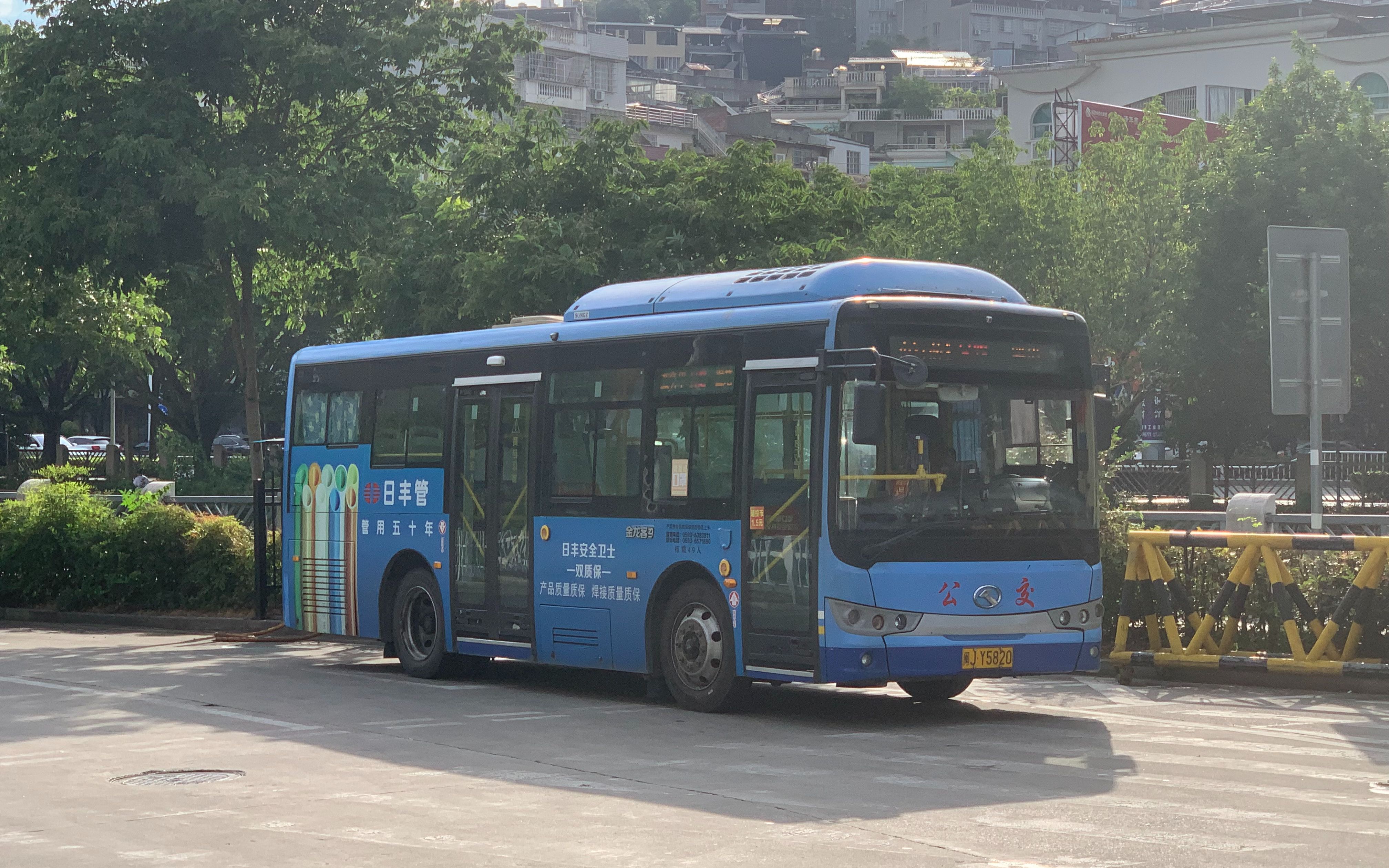 37)福安公交8路上行 市行政服务中心→雁塔 全程pov