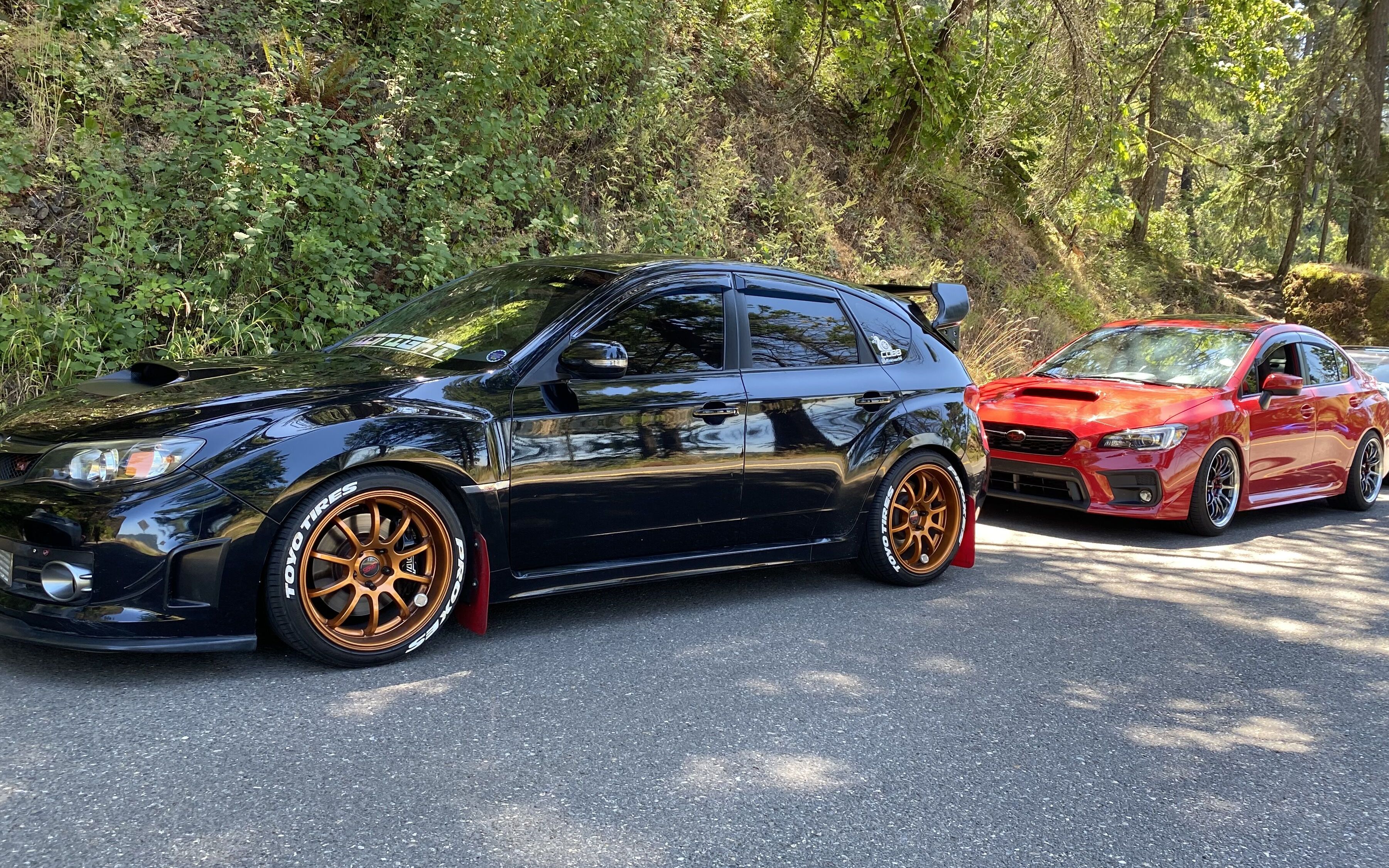 山路尾随十代掀背翼豹sti_哔哩哔哩_bilibili