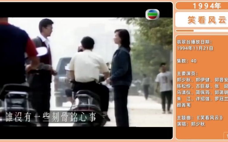 【翡翠台】经典影视剧1994年笑看风云哔哩哔哩bilibili