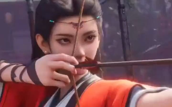 《沧元图》女主角柳七月:武器不错哈,凤凰神弓与凤凰箭囊