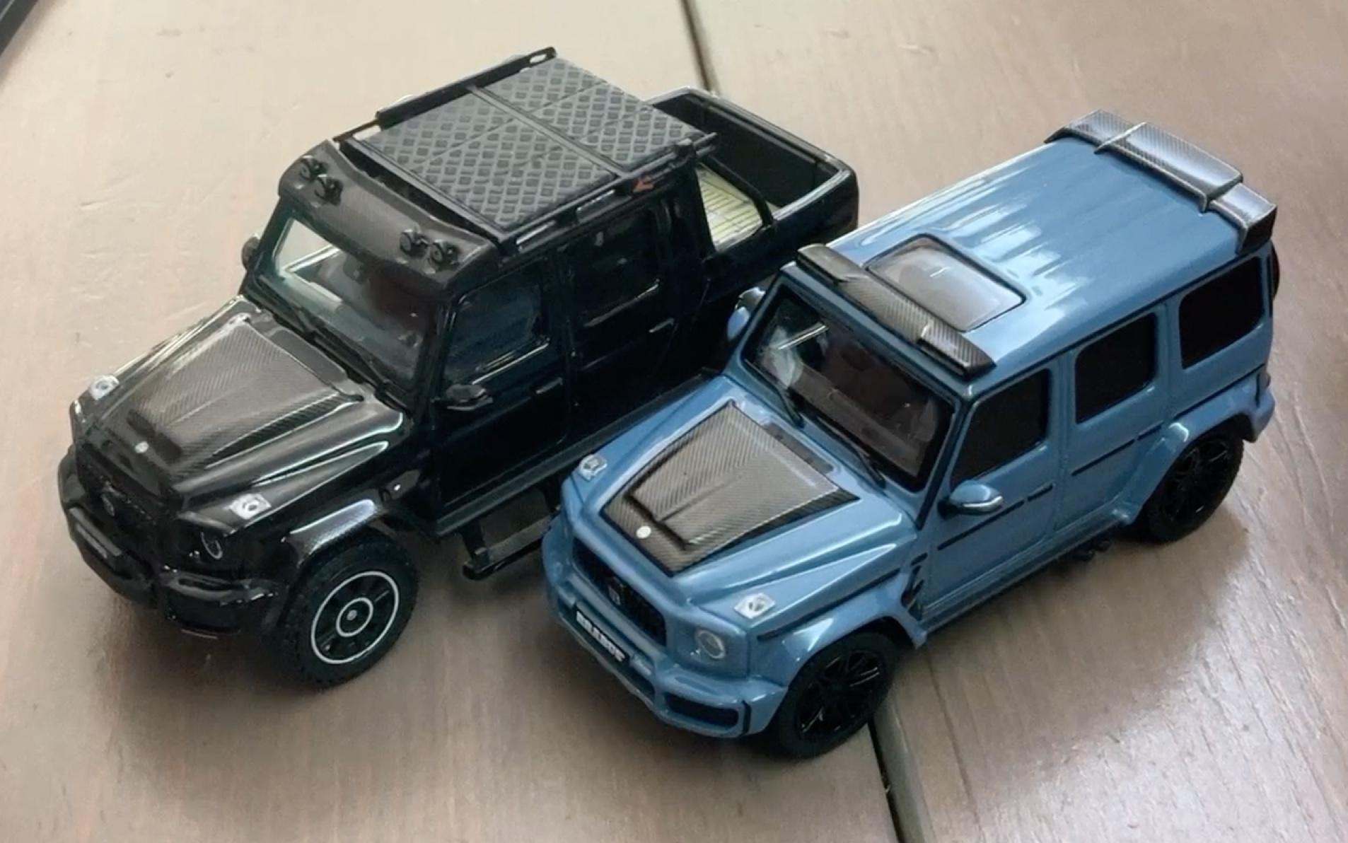 [图]Almost Real 似真 1/64 BRABUS 奔驰G63越野车限量版合金车模