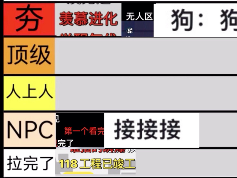 从夯到拉锐评小破站逆天弹幕第二期
