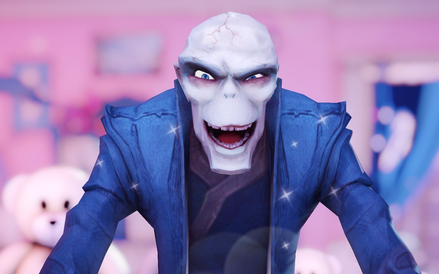 粉红伏地魔的笑容最可爱95