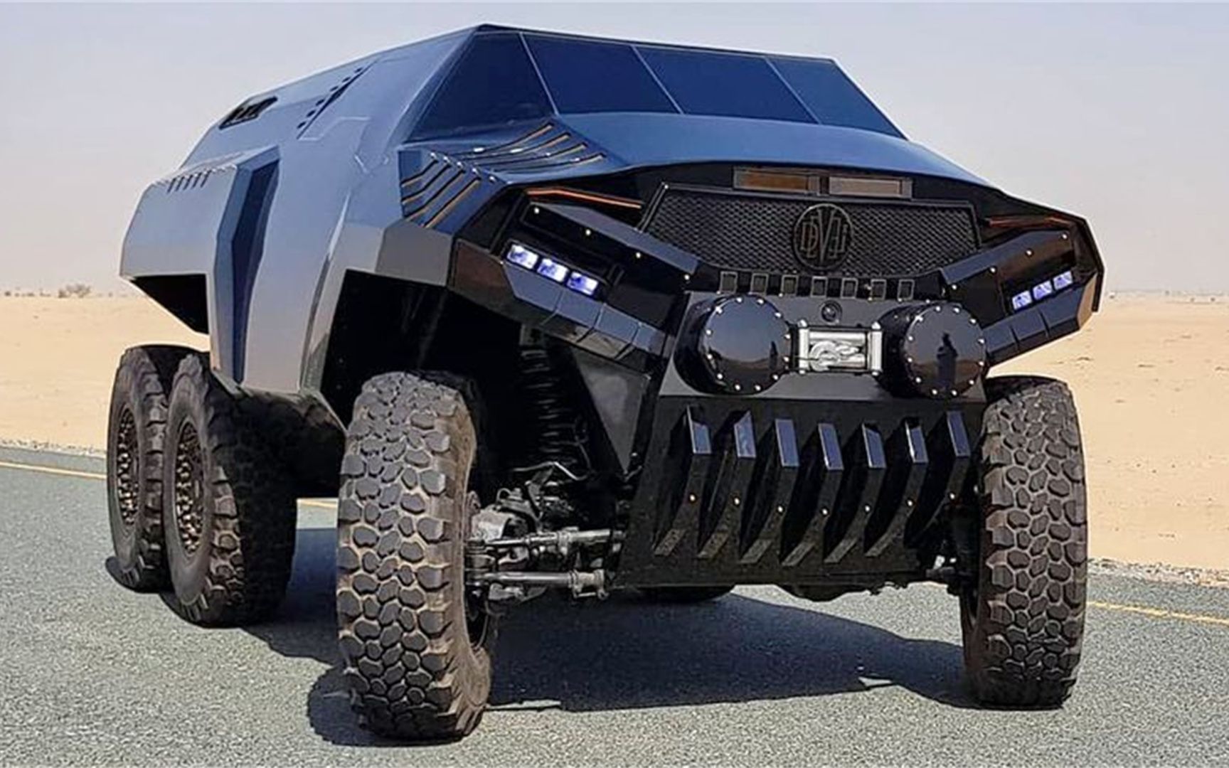 你见过如此怪异的suv吗?devel sixty6x6马力高达720匹妥妥油老虎