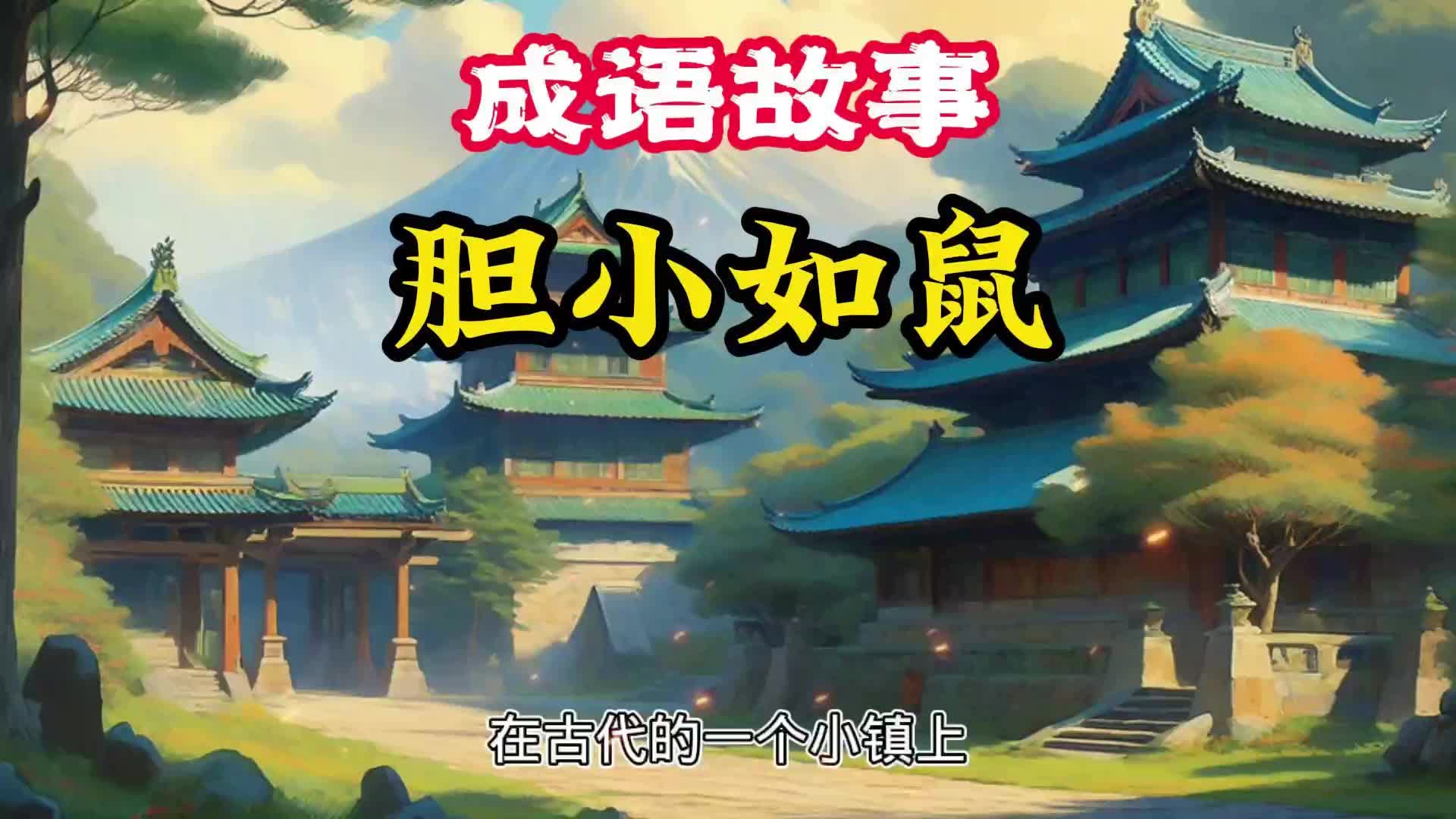 成语故事 胆小如鼠