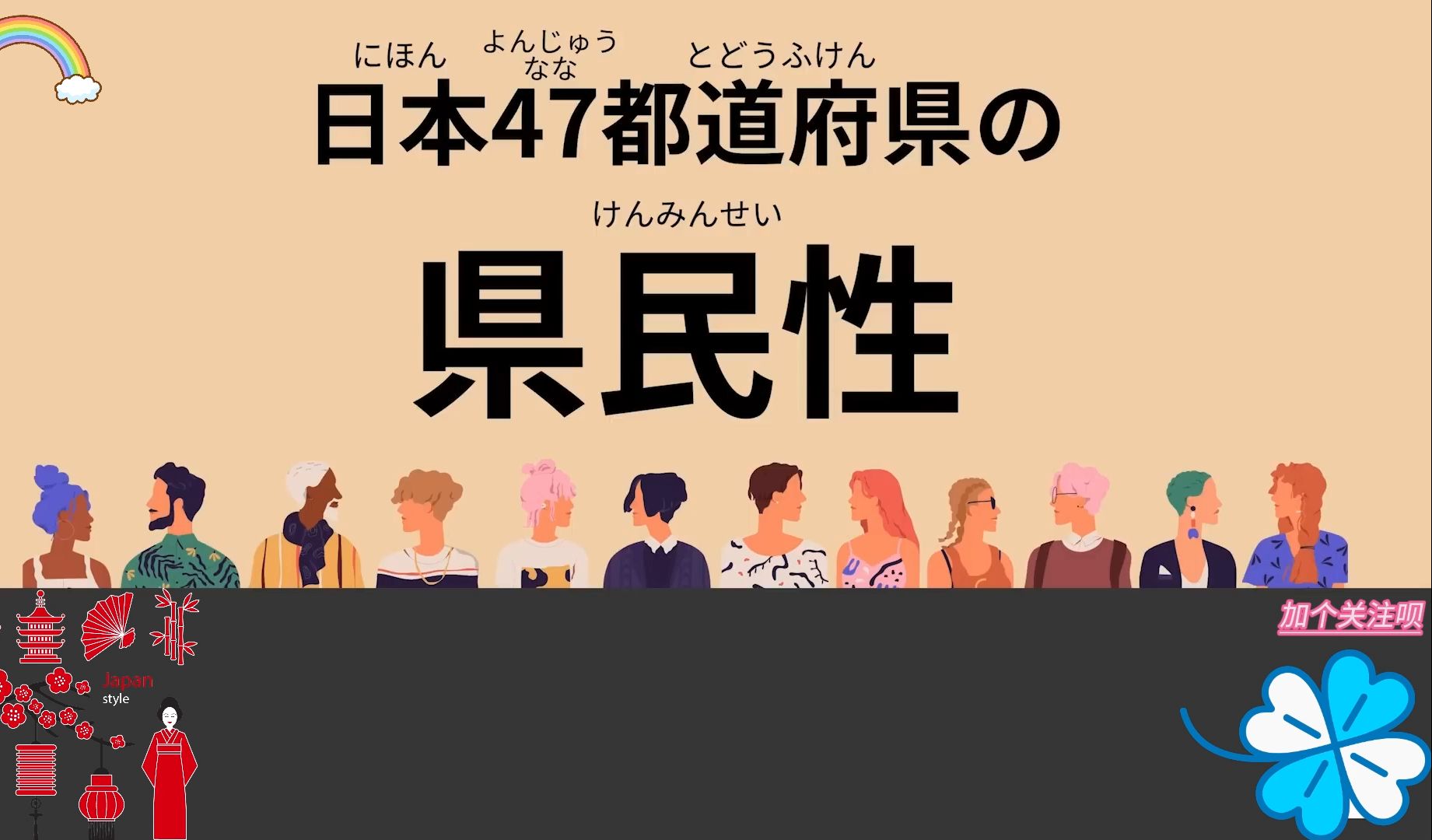 057日本47个都道府县的特征97分钟简单日语听力 ///97 Minutes Simple Japanese Listening  Charact哔哩哔哩bilibili