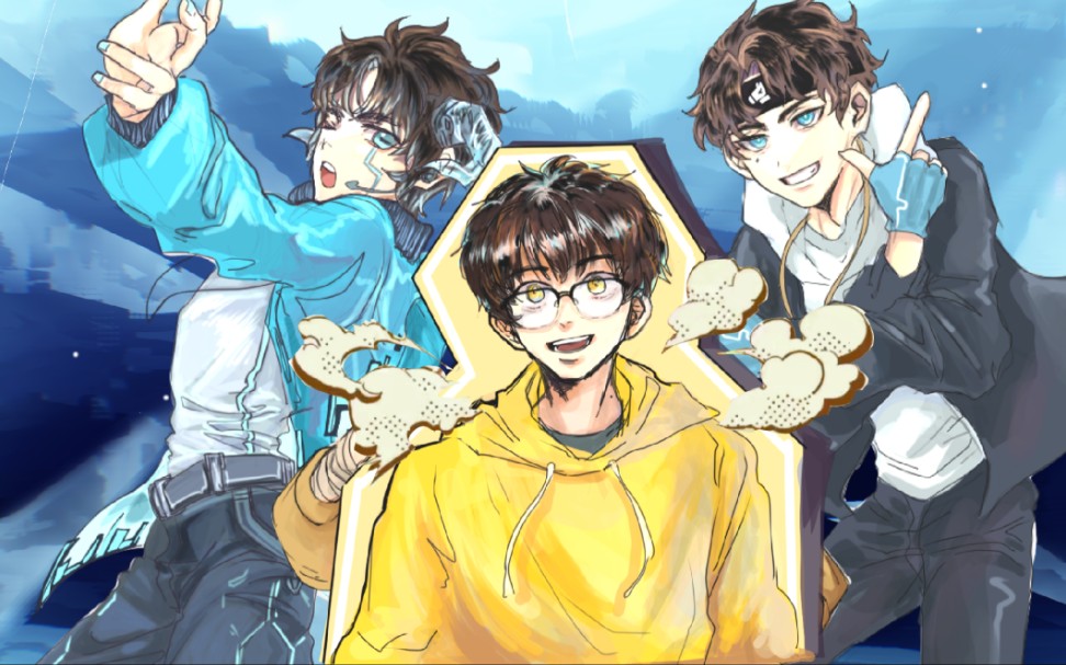 【猩幻/手书/描改】月曜日の忧郁_哔哩哔哩 (゜