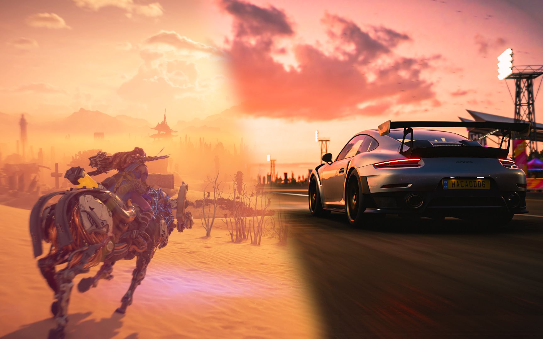 活动作品索尼微软地平线风景图集欣赏