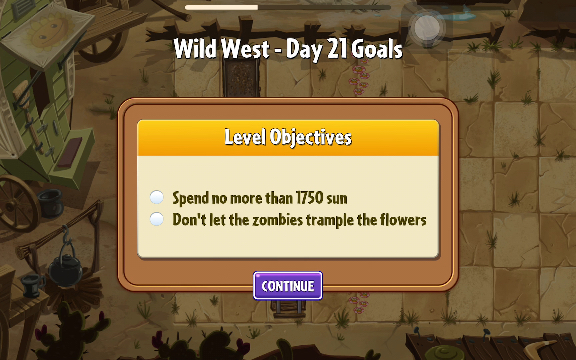 pvz2新手教程狂野西部第21天