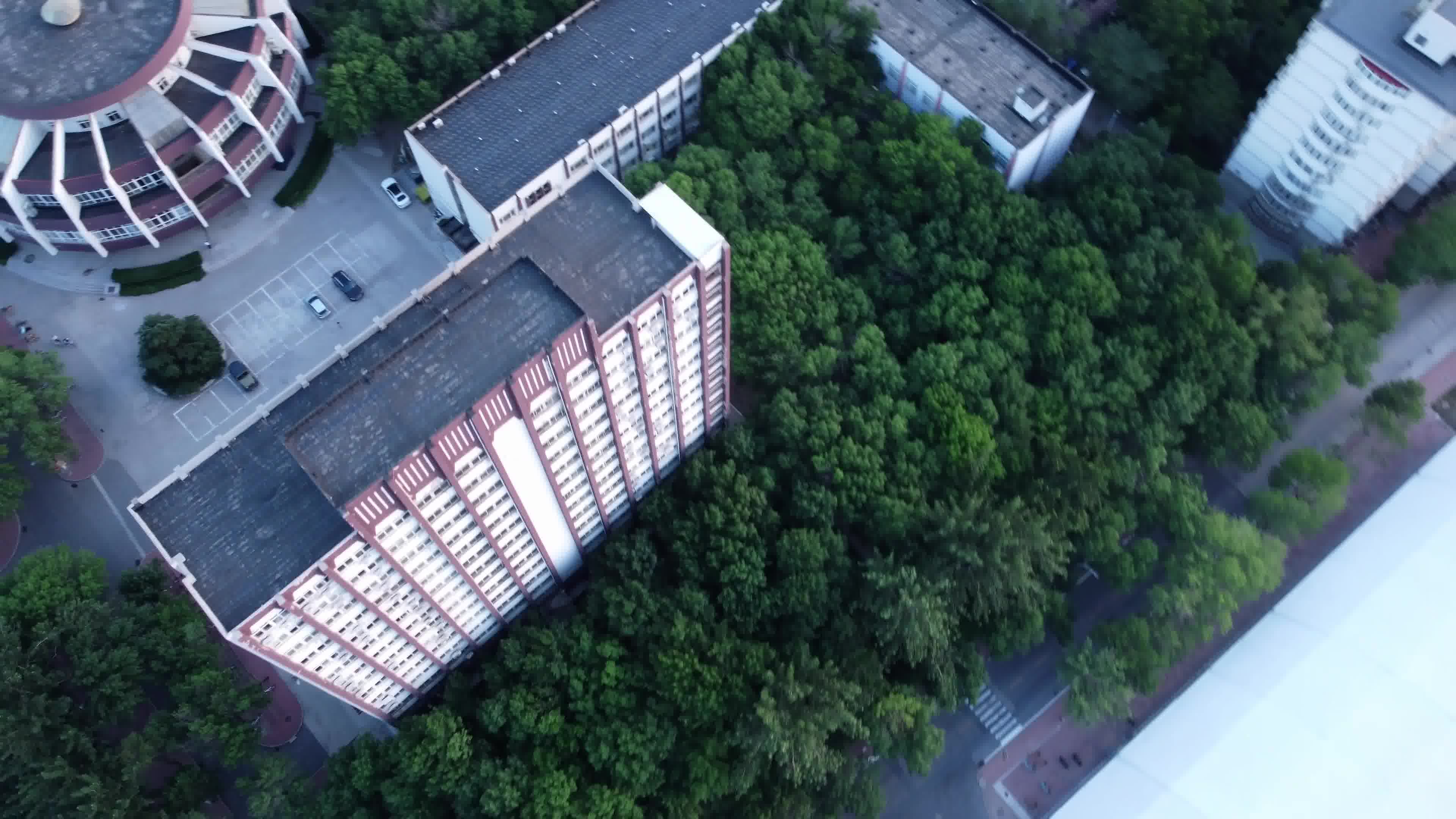 2022 夏天 上空100米处游览南开大学八里台校区