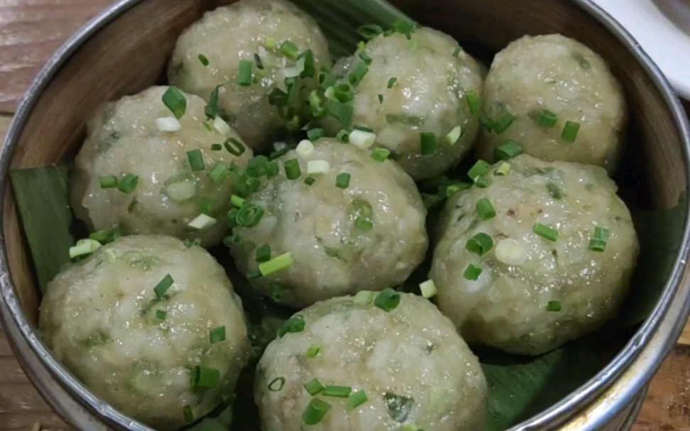 庄墓圆子,皮薄馅多,颜值南波湾_哔哩哔哩_bilibili