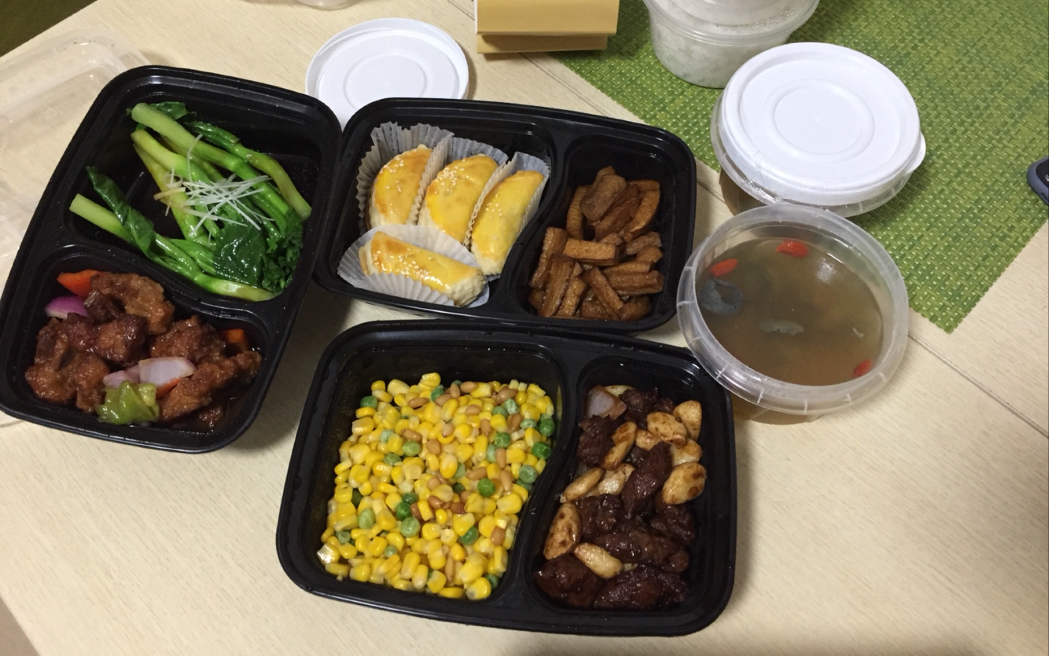 【仙贝外卖测评】亚洲大酒店 星级酒店外卖|5菜1汤1甜点