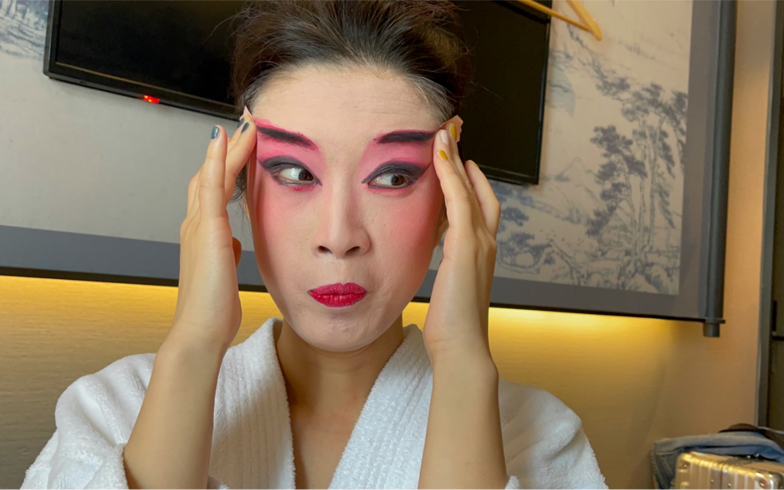 戏妆系列第1集之面部化妆化完直呼这谁啊